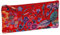 Clairefontaine 410104C Schlampermäppchen aus Leder Celeste Flach, 11 x 22cm, 1 Stück, Rot