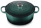 Le Creuset Signature - Forno olandese rotondo in ghisa smaltata, 5-1/2-quart, colore: Carciaut