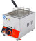 Deep Fryer Friteuse à gaz Professionnelle, réservoir de friteuse à gaz 6L/12L Friteuse à croustilles de Poulet en Acier Inoxydable avec cuillère à Panier pour Cuisine de Restaurant Commercial