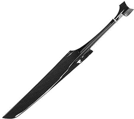 Verkleidung der Armaturenbrettverkleidung der Konsole, Akozon Abs Verkleidung Mittelkonsole Armaturenbrett Für C-Klasse W205 2015+(Kohlefaser-Muster)