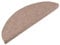 vidaXL Stufenmatten 15 STK., Treppenmatten für Treppenstufen, Treppenteppich Selbstklebend, Treppenstufenmatte Treppenschutz, 56x17x3cm Beige