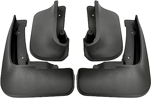 DIOTTI 4 Stücke Auto Schmutzfänger Kotflügel für Vw Transporter Caravelle T6 T6. 1 Multivan Kombi 2015-2021, Mudguards, Spritzschutz, Schlammklappen, Dustproof Kratzfest