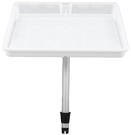 Planche à Appâts pour Bateau, Table de DéCoupe Réglable avec échelle, Grande Taille 460 X 370 Mm, Table de Travail Stable pour le Nettoyage du Poisson, la Coupe de Filets et le
