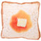 ibasenice Toastbrotkissen Lustige Kissen Wurfkissen Kissen Faules Sofakissen Valentinskissenbezüge Couchkissen Kissen in Toastform Dekokissen Brot Kissen Pp Baumwolle Lebensmittel Büro