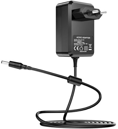 15W für Echo Netzteil Schwarz, Kompatibel mit Echo Dot (3. / 4. / 5. Generation), Dot mit Uhr, Dot Kids Edition, Echo Show 5 (1. & 2. Generation), Spot, Pop Kompatibel mit Fire TV Cube Netzkabel