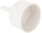 MAGICLULU Embudo de porcelana definición embudo de experimento embudos largo embudo de laboratorio embudo de filtración de cerámica equipo de filtrado de experimentos