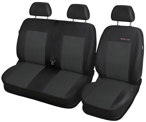 MOTOS Universal-Sitzbezüge Auto für Peugeot EXPERT | Autositzbezüge mit aktivem Airbag-System, dreilagigem Material und makelloser Oberfläche, die ideale Sitzauflage für stilbewu