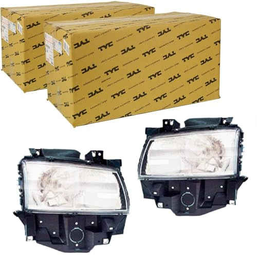 2x TYC H4 Scheinwerfer links+rechts | 20-5541-08-2 + 20-5542-08-2 für Transporter T4 Ab 1996 Facelift Gp