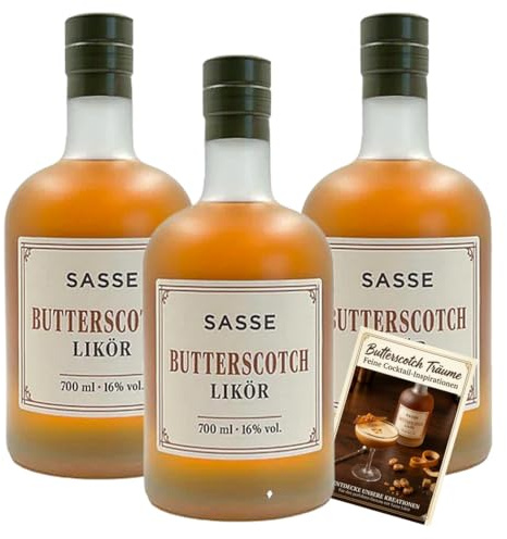 Sasse Butterscotch Likör 16% Vol. 3 x 700 ml