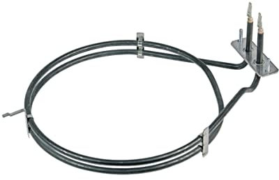 easyPART Compatibile con Küppersbusch 10027450, elemento riscaldante ad aria calda, riscaldatore ad aria calda, elemento riscaldante ad aria calda, 2200 W, riscaldamento ad anello, forno e forno