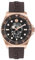 Philipp Plein Herren Analog Quarz Uhr mit Silikon Armband PWOAA0322