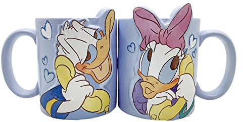 Disney Donald Duck & Dizzy Duck Tasse 2er Set ca. 300 ml SAN4078