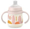 Suavinex, Tazza Apprendimento con Beccuccio e Manici in Silicone, Biberon con Manici, con Sistema Anticoliche, Coperchio Protettivo, Bicchiere Antigoccia, 150 ml, per Bambini dai 6 Mesi in Su, Rosa