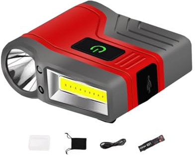 faro LED, luz principal en funcionamiento | Linterna frontal recargable con detección inteligente,Lámpara de iluminación de larga distancia y cercana para pesca nocturna, conducción nocturna,