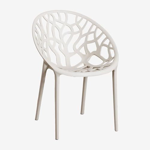 SKLUM Pack de 4 chaises de Salle à Manger empilables Ores -