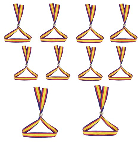 Los Eventos de la Tata. Packung mit 10 Armbändern aus Spanien, anpassbare spanische Bänder für Kinder und Erwachsene (Packung mit 10 blauen Bändern)
