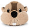 NICI Kissen Biber Harry Woodsnacker 32x27cm - braun - Flauschiges Kuscheltierkissen für Kinder und Erwachsene, Plüschkissen ideal für Zuhause, Kindergarten oder unterwegs | 62284