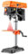 Taladro de Columna, Taladro de banco de 10 pulgadas con velocidad ajustable de 610/940/1500/2150/2800 RPM for madera y metal.