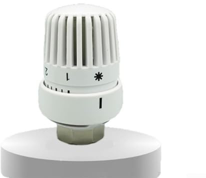 Heizkörperventilkopf, M301,5 Thermostatreglerkopf Temperaturpaket Einstellbares Handrad für Wasserverteiler Heizung