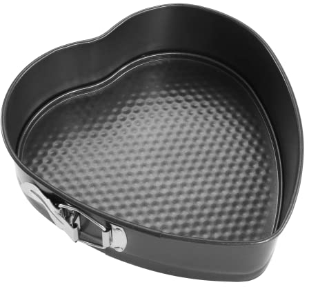 24cm Heart Shape Cake Tin Carbon Steel Non-Stick Baking Pan Cake Mould for Moulding Serving Cake Pan