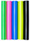 5 x A4 Transferfolie/Textilfolie zum Aufbügeln auf Textilien - perfekt zum Plottern, P.S. Film:5er Set Neon Colours