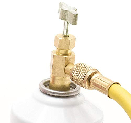 fancyU R134A Automotive Klimaanlage Kältemittel Flaschenöffner Dedicated 1 / 2ACME TT1214 134A Flaschenöffner
