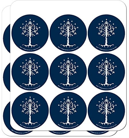 Herr der Ringe Baum des Gondor Planer Kalender Scrapbooking Basteln Aufkleber