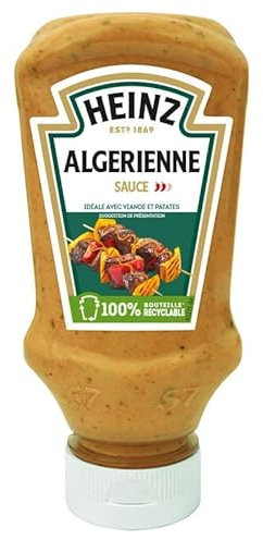 Heinz Algeria - Salsa morbida, 220 g, 4 pezzi