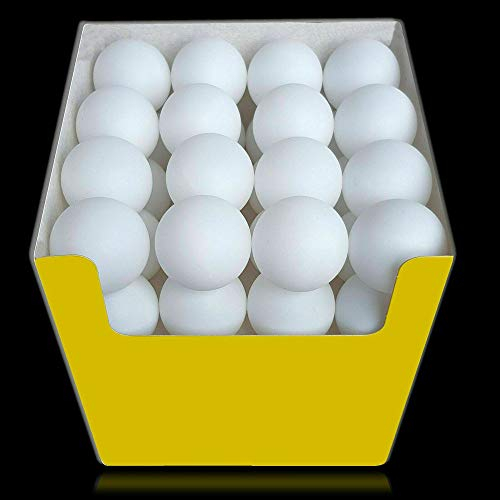 vabiono® Tischtennis Bälle Tischtennisbälle 21 Stück Trainings-Ball PingPong weiß Ø 40+ mm 3***