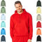 RIPT Essentials RCSWT763 Sudadera con capucha y capucha suave para hombre, Rojo, M