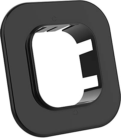 Wandrosette RM 72 EXC in schwarz für Kanal Klimaanlage