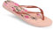 Havaianas - Slim Organic, Tongs Élégantes, Durables et Polyvalentes, avec Semelle Antidérapante, Femme