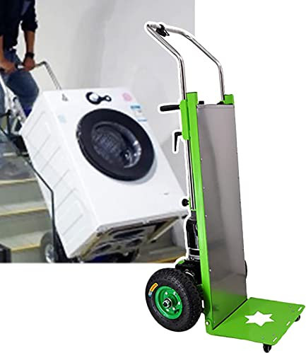 ERNP Elektrischer Handkarren-Treppensteiger, 200 kg Tragkraft – bürstenloser 800-W-Motor & herausnehmbarer 20-Ah-/36-V-Lithium-Akku – einfach zu bedienen