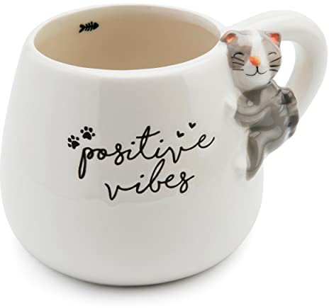 Mousehouse Gifts - Positive Vibes Mugs for Family Enjoyment, Dolomite Kids Mugs for Tea and Coffee