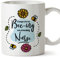MUGFFINS Tazas para ENFERMERA - En Inglés - Thanks For Beeing Amazing - 11 oz / 330 ml - Regalo original y divertido