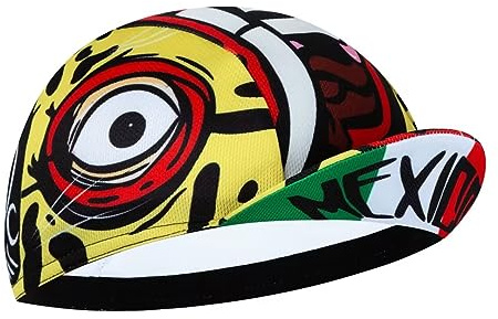 BikingBros Radsport-Mützen für Leichte Fahrradkappe mit-Radsport Kappen für unter den Helm Unisex