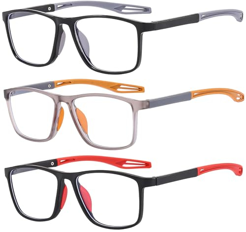 wohn&lebe 3pcs Lesebrille Herren Lesebrille Dioptrien Herren Lesehilfe Lesebrillen