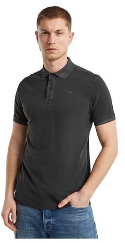 G-Star Herren Dunda Slim Poloshirt, Schwarz (dk Black gd D11595-D756-B564), XXL