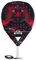 Akkeron Kovra - Pala de Padel - Modelo Predator Pro 2024 - Carbono 100% - Power Blast EVA - Forma Intermedia - Barniz Brillo - Cuerda Seguridad Ajustable - Control/Potencia - 355/370g