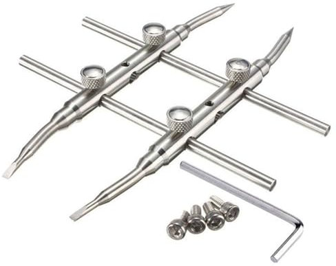 BODYA DSLR Camera Lens Removal Maintenance Repair Spanner Wrench Opening Tools Kit