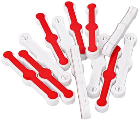12 Pezzi Clip per Zanzariera per Finestra, Multifunzionale Fibbie per Zanzariere, Autoadesive Fibbie di Montaggio per Finestre Dello Schermo, Fibbia per Zanzariere per Cucina, Ufficio, Soggiorno