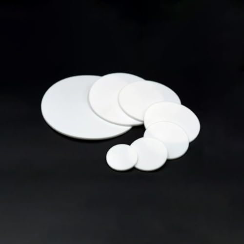 Dicke 0,5 1 1,5 2 3 4 5 mm PTFE-Vollscheibe, Sortiment an flachen Kunststoffscheiben, Kunststoff-Dichtungsscheiben, 10 Stück(18x3mm)