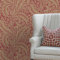 World of Wallpaper Florence Leaf Wallpaper Floral Metallic Gold/Red 725 - Feature Wall Paper for Living Room Bedroom Hallway Lounge