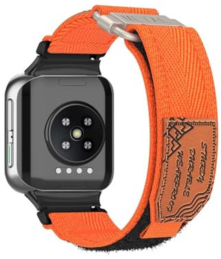 HYSDFFG Nylon Armband für Oppo Watch 41mm/46mm Armband, Nylon Sport Klettverschluss Band Kompatibel mit Armband Oppo Watch 41mm/46mm (46mm,A)