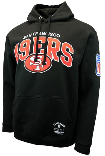 Mitchell & Ness NFL Team Arch Hoodie - San Francisco 49ers, XL
