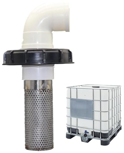 Filtro filtro per acqua piovana, filtro di ingresso tubo da giardino, filtro per tubo di scarico dell'acqua piovana, filtro in acciaio inox per il giardinaggio