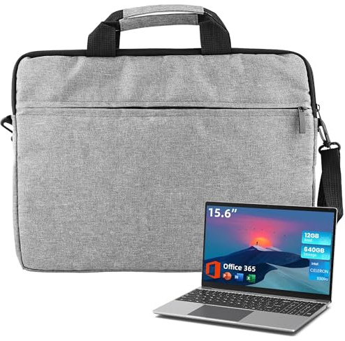 jumper Sac pour ordinateur portable, sac à main multifonction pour ordinateur portable, sac à main pour l'école, sac de travail-14, Noir , Medium