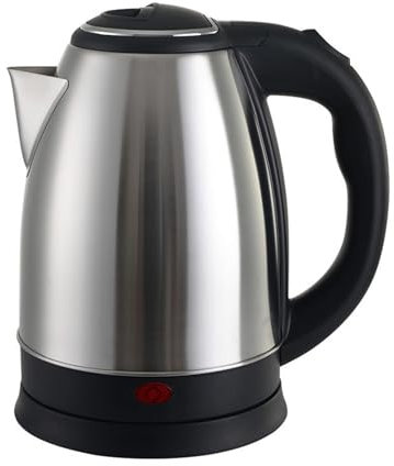 Curfair Tower Black Electric Kettle, 2L, 1500W, Auto Shut-Off, Boil-Dry Protection, Rapid Boil, Cool-Touch Handle
