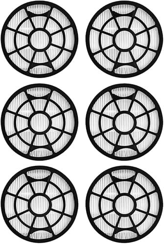 YUETTYY Confezione da 2/4/6 filtri riutilizzabili per aspirapolvere, filtri di ricambio per aspirapolvere Rowenta Swift Power Cyclonic RO2932EA RO2933EA RO2957EA (confezione da 6)