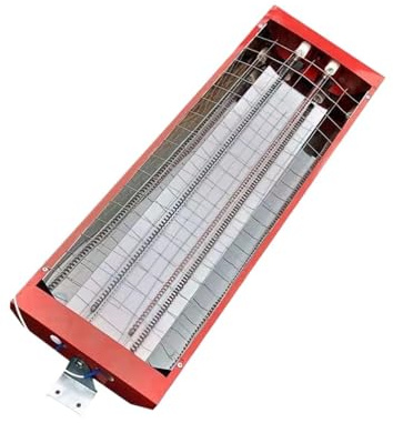 NGTFDCP Infrared Lamp, 2000W Infrared Paint Drying Lamp Double Tube Auto Body Repair Heating with 45° Adjustable Bracket for Car/Furniture,for Automotive Spray